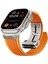 Apple Watch Seri 2 3 4 5 6 7 8 9 Se Ultra Uyumlu 42 44 45 49MM Metal Silikon Spor Kordon Paslanmaz 1