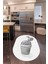 Dijital Baskılı Kaymaz Yıkanabilir Renkli Modern Oval Mutfak Halısı, N-O-Mutfak-20-Gri, 5