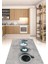 Dijital Baskılı Kaymaz Taban Yıkanabilir Renkli Modern Mutfak Halısı, N-Mutfak-22-Mavi, 4
