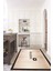 Dijital Baskılı Kaymaz Taban Yıkanabilir Kitchen Yazılı Mutfak Halısı, N-Mutfak-02-Kahve, 1