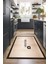 Dijital Baskılı Kaymaz Taban Yıkanabilir Kitchen Yazılı Mutfak Halısı, N-Mutfak-02-Kahve, 4
