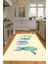 Dijital Baskılı Kaymaz Taban Yıkanabilir Renkli Modern Mutfak Halısı, N-Mutfak-30-Bej, 2