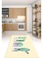 Dijital Baskılı Kaymaz Taban Yıkanabilir Renkli Modern Mutfak Halısı, N-Mutfak-30-Bej, 3
