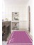 Dijital Baskılı Kaymaz Taban Yıkanabilir Renkli Modern Mutfak Halısı, N-Mutfak-06-Mor, 1