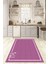 Dijital Baskılı Kaymaz Taban Yıkanabilir Renkli Modern Mutfak Halısı, N-Mutfak-06-Mor, 2