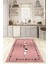 Dijital Baskılı Kaymaz Taban Yıkanabilir Renkli Modern Mutfak Halısı, N-Mutfak-10-Pembe, 1