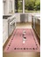 Dijital Baskılı Kaymaz Taban Yıkanabilir Renkli Modern Mutfak Halısı, N-Mutfak-10-Pembe, 2