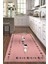 Dijital Baskılı Kaymaz Taban Yıkanabilir Renkli Modern Mutfak Halısı, N-Mutfak-10-Pembe, 4