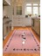 Dijital Baskılı Kaymaz Taban Yıkanabilir Renkli Modern Mutfak Halısı, N-Mutfak-10-Pembe, 5