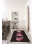 Dijital Baskılı Kaymaz Taban Yıkanabilir Renkli Modern Mutfak Halısı, N-Mutfak-01-Pembe, 1