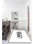 Dijital Baskılı Kaymaz Taban Yıkanabilir Kitchen Yazılı Mutfak Halısı, N-Mutfak-42-Beyaz, 3