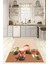 3D Dijital Baskılı Kaymaz Taban Yıkanabilir Renkli Modern Mutfak Halısı, N-Mutfak-37-Kahve, 4