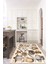 3D Dijital Baskılı Kaymaz Taban Yıkanabilir Renkli Modern Mutfak Halısı, N-Mutfak-35-Kahve, 4