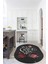 3D Dijital Baskılı Kaymaz Yıkanabilir Renkli Modern Oval Mutfak Halısı, N-O-Mutfak-44-Kırmızı, 2