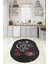 3D Dijital Baskılı Kaymaz Yıkanabilir Renkli Modern Oval Mutfak Halısı, N-O-Mutfak-44-Kırmızı, 3
