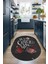 3D Dijital Baskılı Kaymaz Yıkanabilir Renkli Modern Oval Mutfak Halısı, N-O-Mutfak-44-Kırmızı, 5