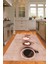 Dijital Baskılı Kaymaz Taban Yıkanabilir Renkli Modern Mutfak Halısı, N-Mutfak-22-Pembe, 3