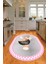 Dijital Baskılı Kaymaz Yıkanabilir Renkli Modern Oval Mutfak Halısı, N-O-Mutfak-08-Pembe, 5
