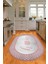 Dijital Baskılı Kaymaz Yıkanabilir Home Yazılı Oval Mutfak Halısı, N-O-Mutfak-12-Pembe, 5