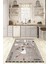 Dijital Baskılı Kaymaz Taban Yıkanabilir Renkli Modern Mutfak Halısı, N-Mutfak-03-Gri, 2