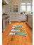 Dijital Baskılı Kaymaz Yıkanabilir Renkli Modern Oval Mutfak Halısı, N-O-Mutfak-30-Beyaz, 2