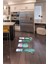 Dijital Baskılı Kaymaz Yıkanabilir Renkli Modern Oval Mutfak Halısı, N-O-Mutfak-30-Beyaz, 4