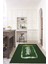 Dijital Baskılı Kaymaz Taban Yıkanabilir Kitchen Yazılı Mutfak Halısı, N-Mutfak-28-Yeşil, 5
