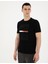 Erkek Siyah Slim Fit Tişört 50281056-VR046 3