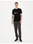 Erkek Siyah Slim Fit Tişört 50281056-VR046 4