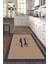Dijital Baskılı Kaymaz Taban Yıkanabilir Kitchen Yazılı Mutfak Halısı, N-Mutfak-09-Mavi, 4