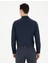 Erkek Lacivert Slim Fit Uzun Kollu Gömlek 50285594-VR033 5