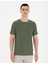 Erkek Haki Slim Fit Tişört 50288914-VR027 1