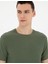 Erkek Haki Slim Fit Tişört 50288914-VR027 2