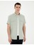 Erkek Yeşil Regular Fit Kısa Kollu Gömlek 50283502-VR016 1