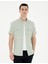 Erkek Yeşil Regular Fit Kısa Kollu Gömlek 50283502-VR016 3