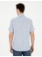 Erkek Koyu Mavi Regular Fit Kısa Kollu Gömlek 50288566-VR032 5