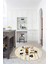 Dijital Baskılı Kaymaz Yıkanabilir Renkli Modern Yuvarlak Mutfak Halısı, N-Y-Mutfak-39-Kahve, 3