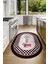 Dijital Baskılı Kaymaz Yıkanabilir Kitchen Yazılı Oval Mutfak Halısı, N-O-Mutfak-48-Pembe, 4