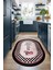 Dijital Baskılı Kaymaz Yıkanabilir Kitchen Yazılı Oval Mutfak Halısı, N-O-Mutfak-48-Pembe, 5