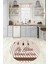 Dijital Baskılı Kaymaz Yıkanabilir Renkli Modern Yuvarlak Mutfak Halısı, N-Y-Mutfak-32-Kahve, 5