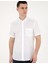 Erkek Beyaz Regular Fit Kısa Kollu Gömlek 50284267-VR013 1