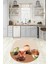 3D Dijital Baskılı Kaymaz Yıkanabilir Renkli Modern Oval Mutfak Halısı, N-O-Mutfak-37-Kahve, 4