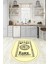 Dijital Baskılı Kaymaz Yıkanabilir Renkli Modern Oval Mutfak Halısı, N-O-Mutfak-50-Krem, 3