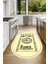 Dijital Baskılı Kaymaz Yıkanabilir Renkli Modern Oval Mutfak Halısı, N-O-Mutfak-50-Krem, 4