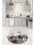 3D Dijital Baskılı Kaymaz Yıkanabilir Renkli Modern Oval Mutfak Halısı, N-O-Mutfak-37-Vizon, 4