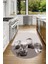3D Dijital Baskılı Kaymaz Yıkanabilir Renkli Modern Oval Mutfak Halısı, N-O-Mutfak-37-Vizon, 5