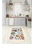 3D Dijital Baskılı Kaymaz Yıkanabilir Renkli Modern Oval Mutfak Halısı, N-O-Mutfak-35-Renkli, 5