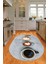 Dijital Baskılı Kaymaz Yıkanabilir Renkli Modern Oval Mutfak Halısı, N-O-Mutfak-22-Renkli, 3