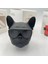 Fransız Bulldog Bluetooth Hoparlör Köpek Kafası Ses Süper Bas Açık Mini Çelik Top Sevimli Kablosuz Taşınabilir (Yurt Dışından) 1