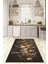 3D Dijital Baskılı Kaymaz Taban Yıkanabilir Renkli Modern Mutfak Halısı, N-Mutfak-33-Kahve, 5